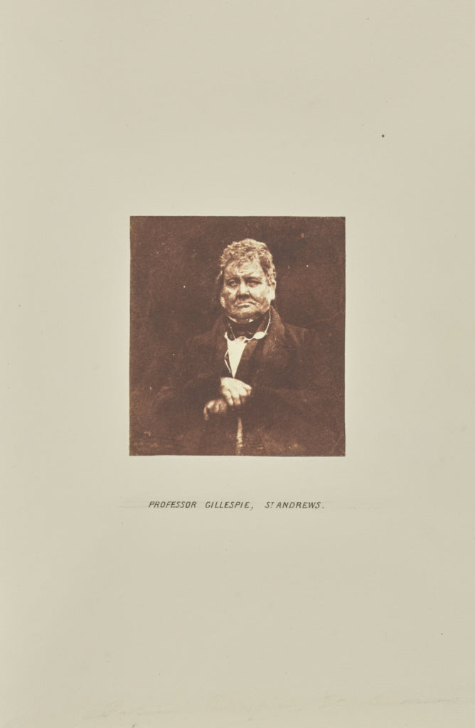 Hill & Adamson:[Professor Gillespie, Saint Andrews], Poster Print Wall Art