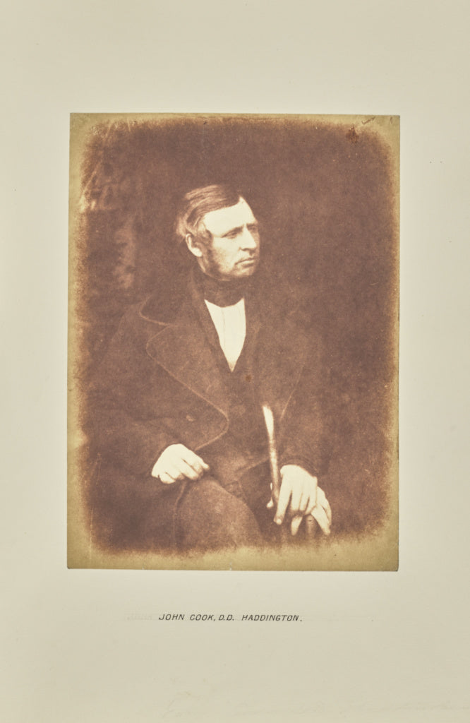 Hill & Adamson:[John Cook, D. D. Haddingotn.], Poster Print Wall Art
