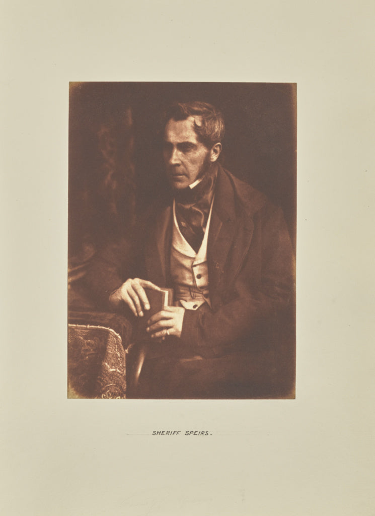 Hill & Adamson:[Sheriff Spiers], Poster Print Wall Art