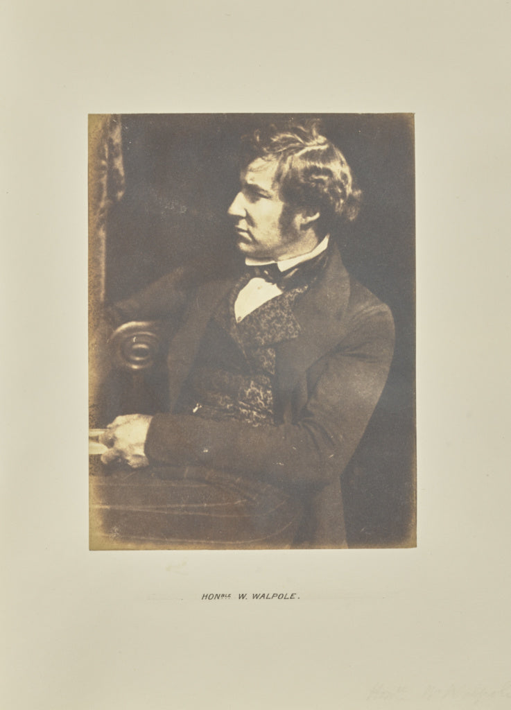 Hill & Adamson:[John Stuart-Wortley, 2nd Baron Wharncliffe], Poster Print Wall Art
