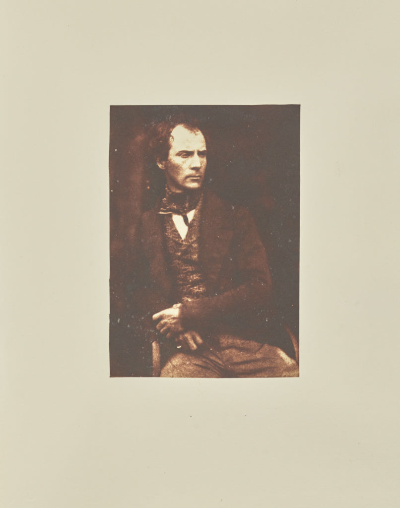 Hill & Adamson:[Portrait of a man], Poster Print Wall Art