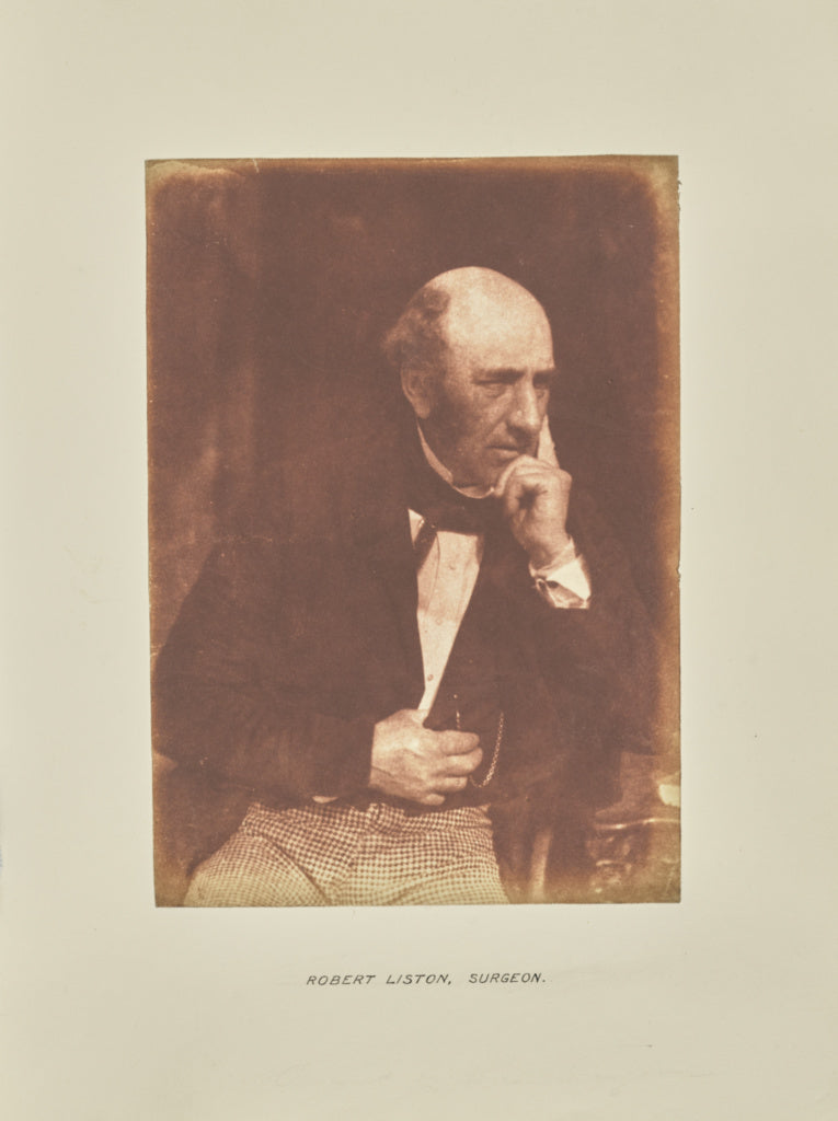 Hill & Adamson:[Robert Liston, Surgeon], Poster Print Wall Art