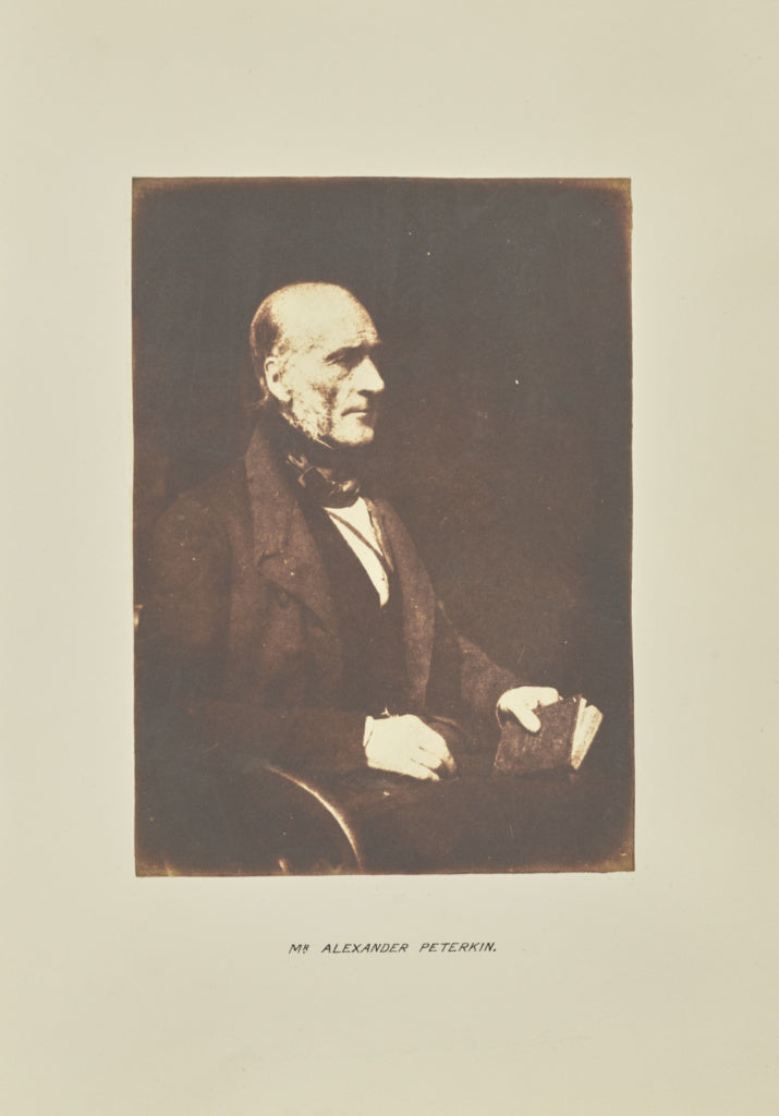Hill & Adamson:[Mr. Alexander Peterkin], Poster Print Wall Art