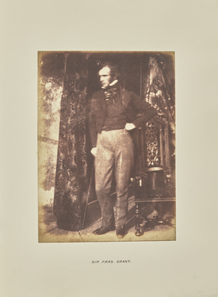 Hill & Adamson:[Sir Francis Grant], Poster Print Wall Art