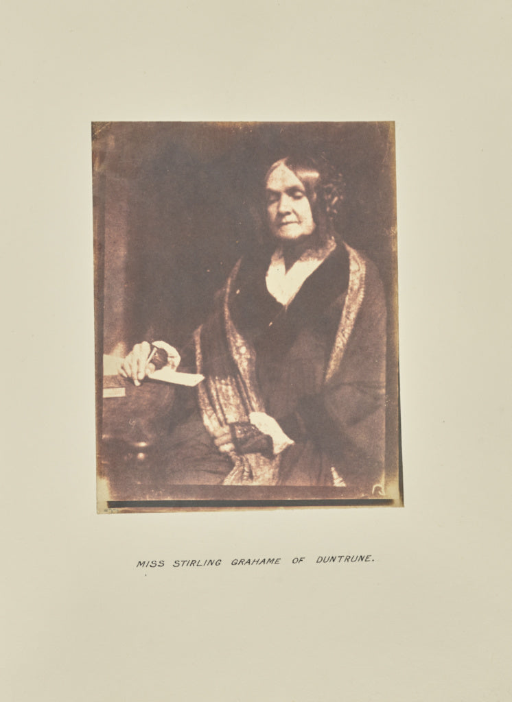 Hill & Adamson:[Miss Stirling Grahame of Duntrune], Poster Print Wall Art