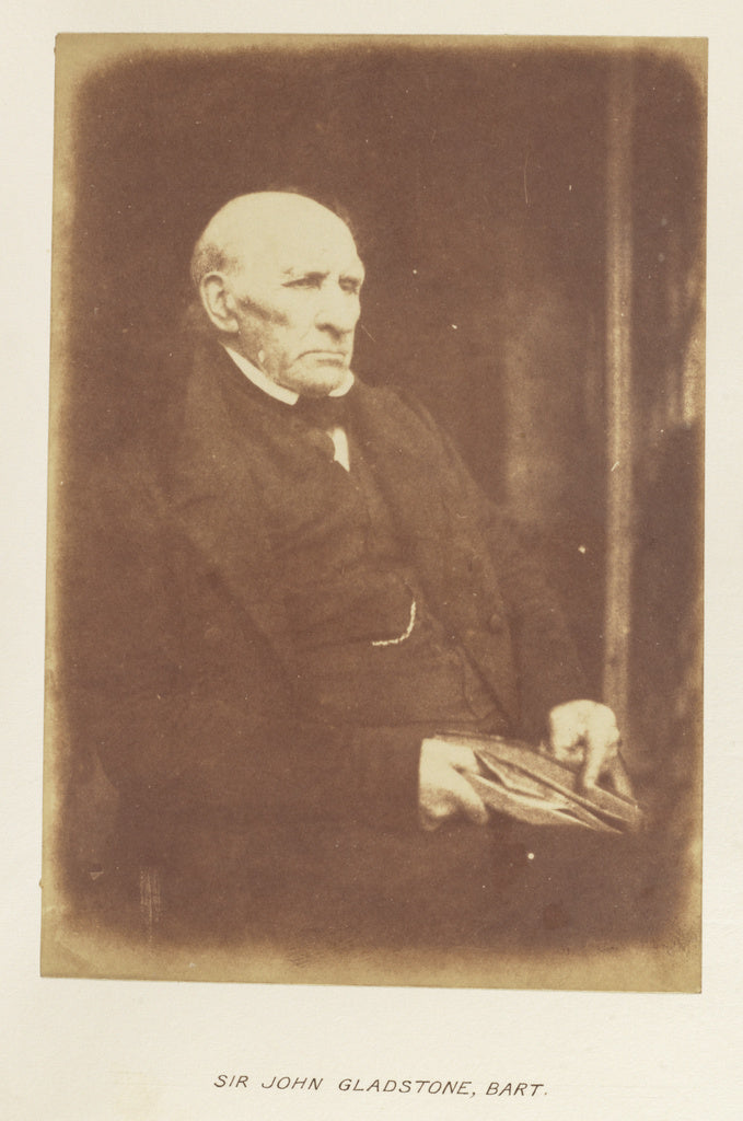 Hill & Adamson:[Sir John Gladstone, Baronet], Poster Print Wall Art