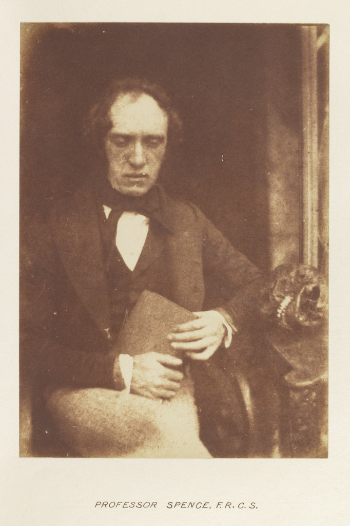 Hill & Adamson:[Professor Spence, F.R.C.S.], Poster Print Wall Art