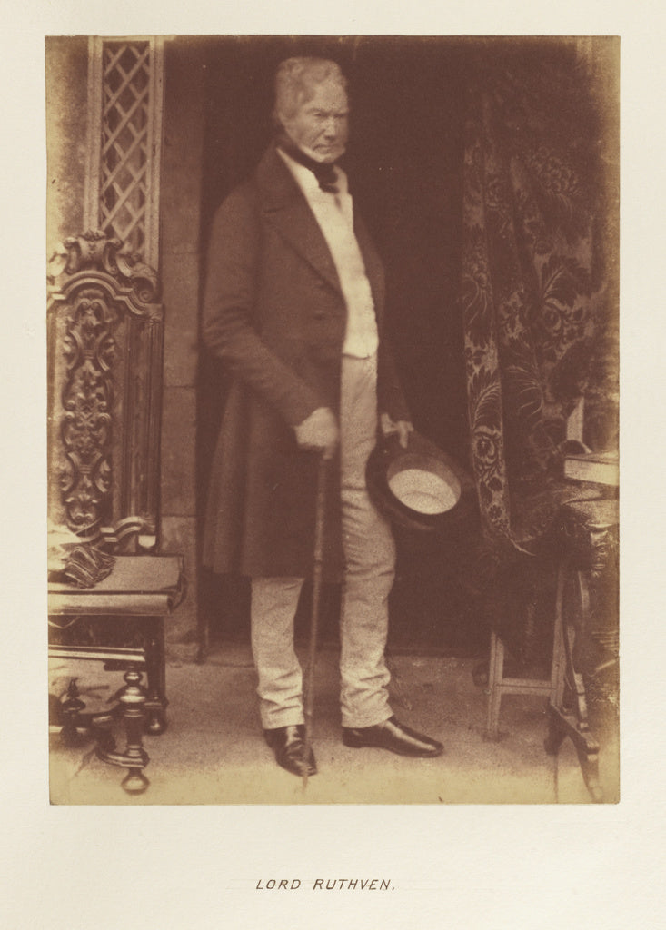 Hill & Adamson:[Lord Ruthven], Poster Print Wall Art