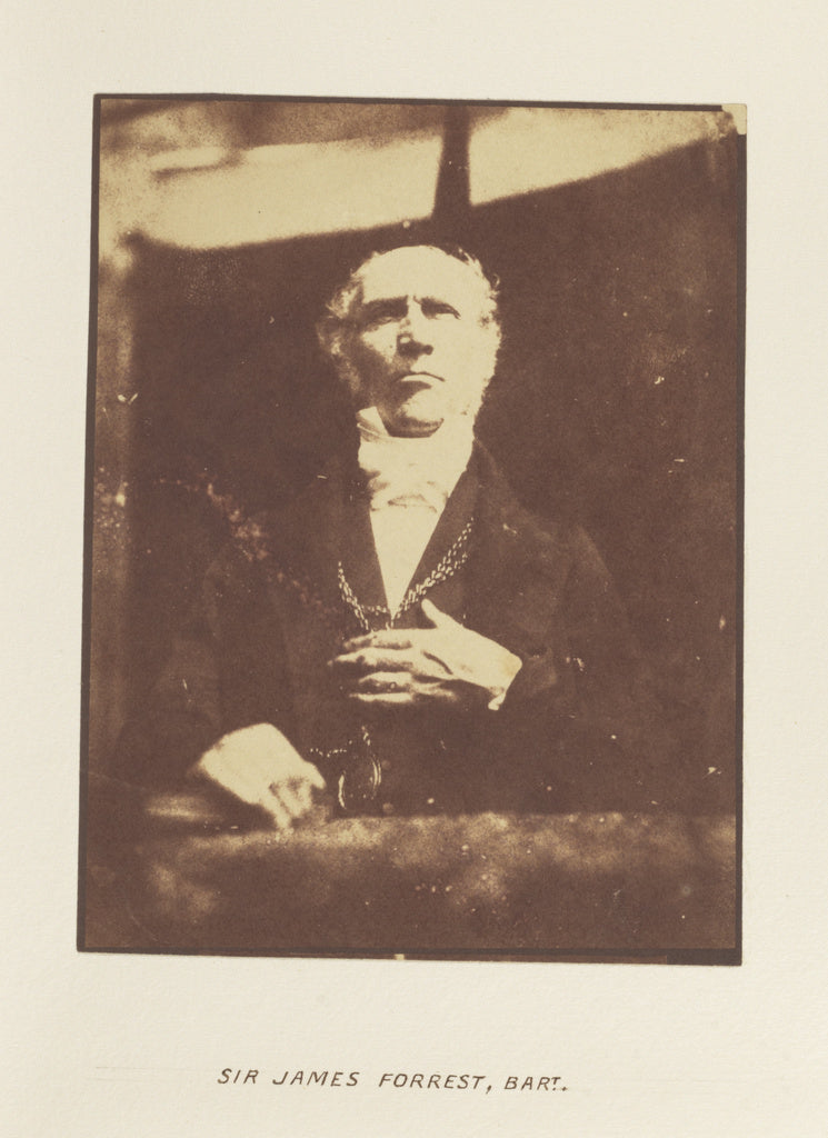 Hill & Adamson:[Sir James Forrest, Baronet], Poster Print Wall Art