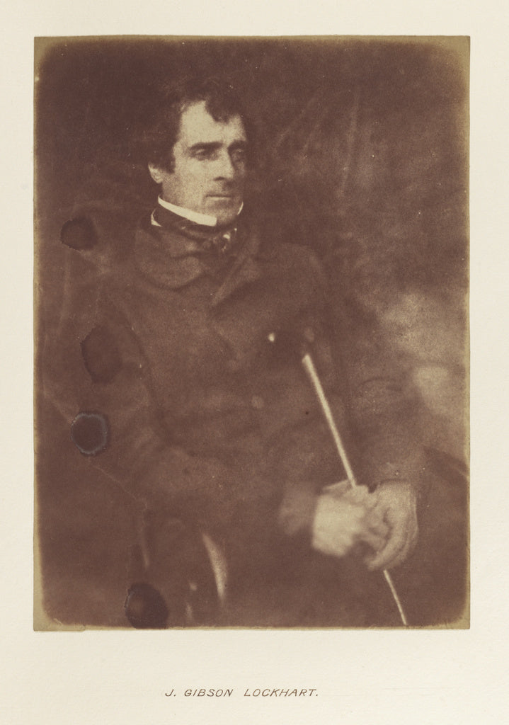 Hill & Adamson:[J. Gibson Lockhart], Poster Print Wall Art