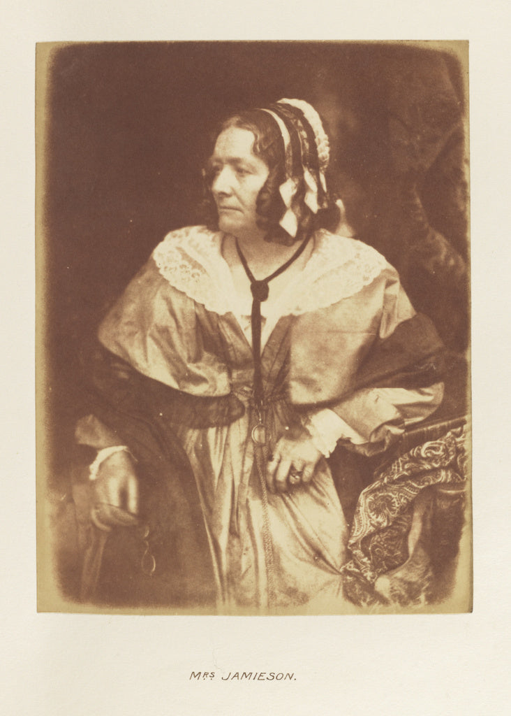 Hill & Adamson:[Mrs. Anna (Brownwell Murphy) Jameson], Poster Print Wall Art