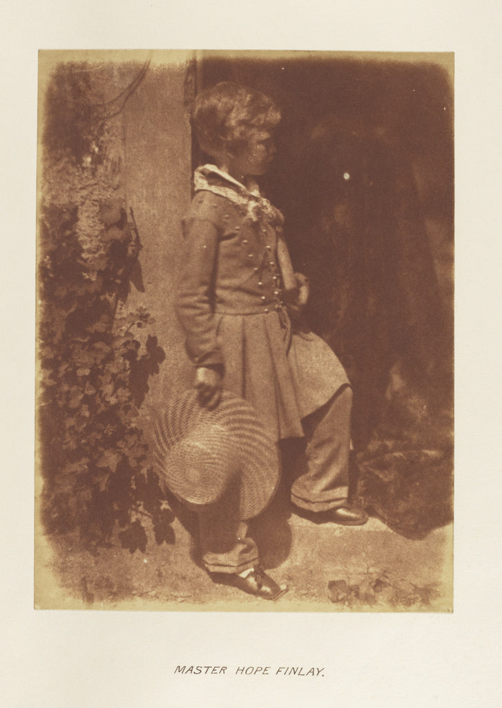 Hill & Adamson:[Master Grierson], Poster Print Wall Art