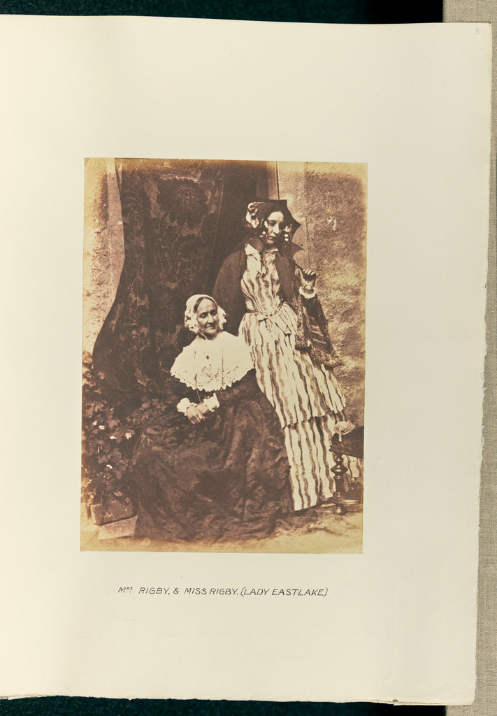 Hill & Adamson:[Mrs. Rigby and Miss Rigby, (Lady Eastlake)], Poster Print Wall Art