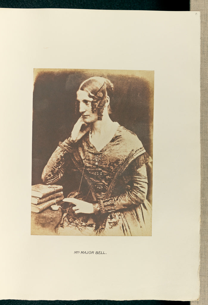 Hill & Adamson:[Mrs. Major Bell], Poster Print Wall Art