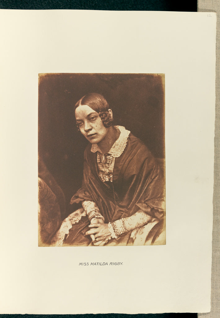 Hill & Adamson:[Miss Matilda Rigby], Poster Print Wall Art