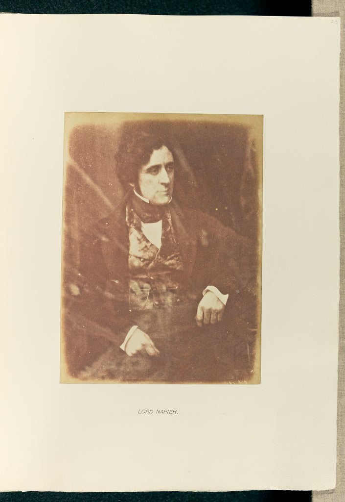 Hill & Adamson:[Lord Napier], Poster Print Wall Art
