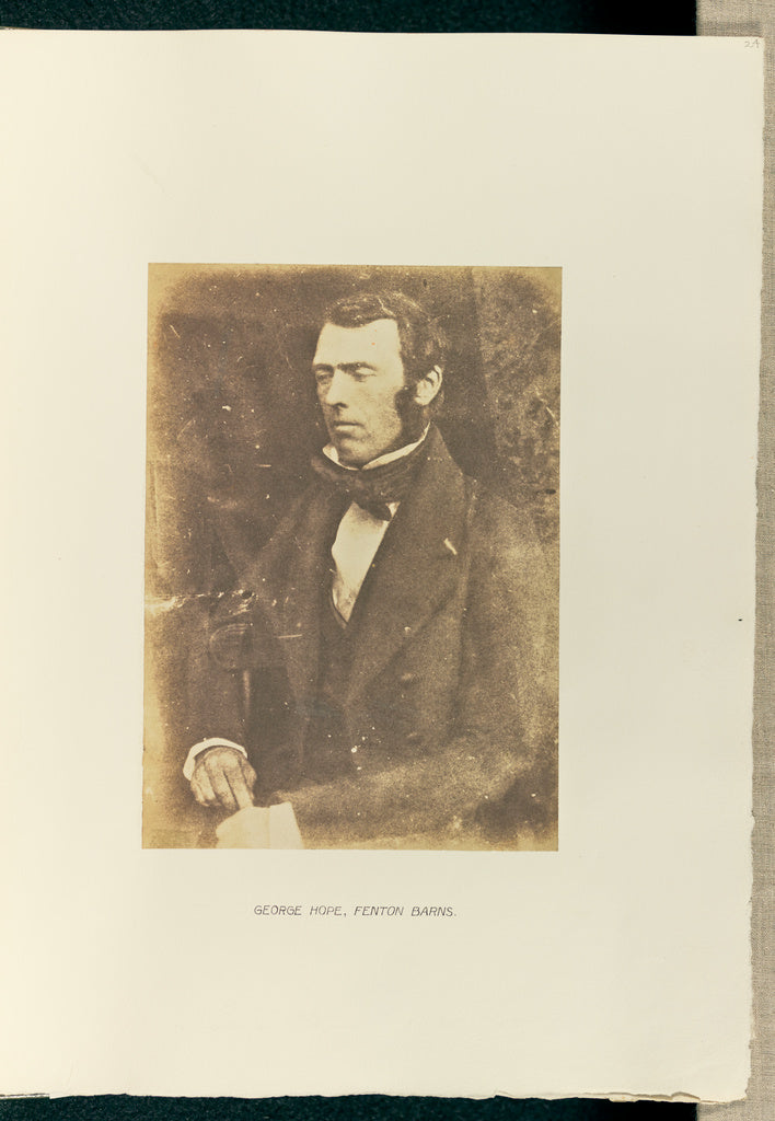 Hill & Adamson:[George Hope, Fenton Barns], Poster Print Wall Art