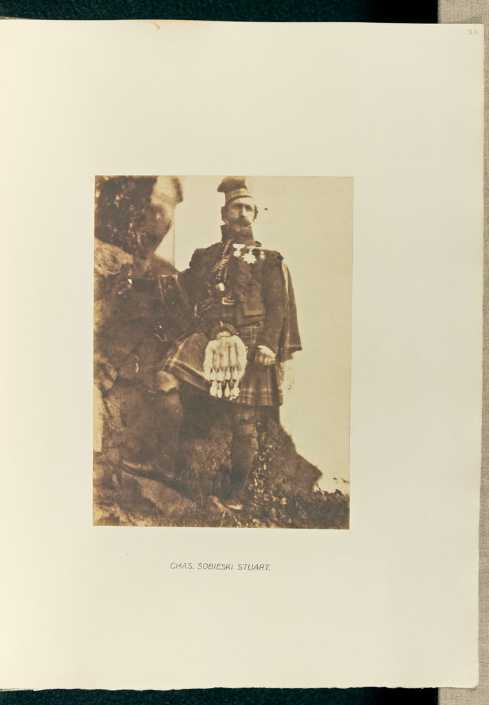 Hill & Adamson:[John Sobieski Stuart], Poster Print Wall Art