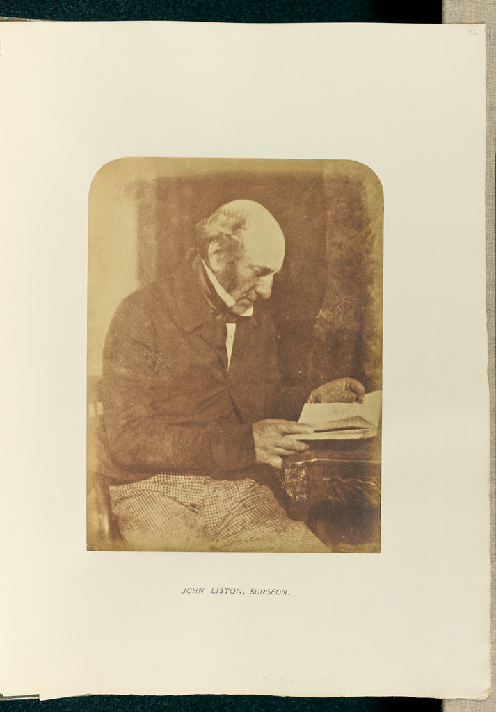 Hill & Adamson:[Robert Liston], Poster Print Wall Art