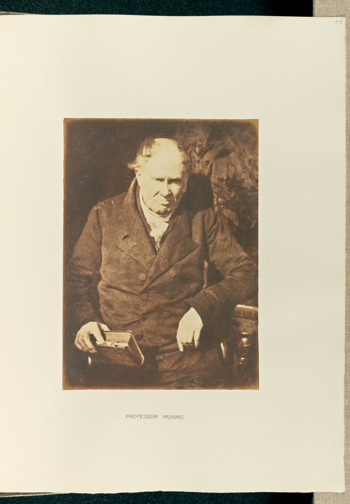 Hill & Adamson:[Professor Munro], Poster Print Wall Art