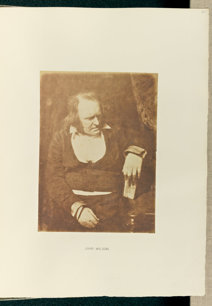 Hill & Adamson:[Professor John Wilson], Poster Print Wall Art