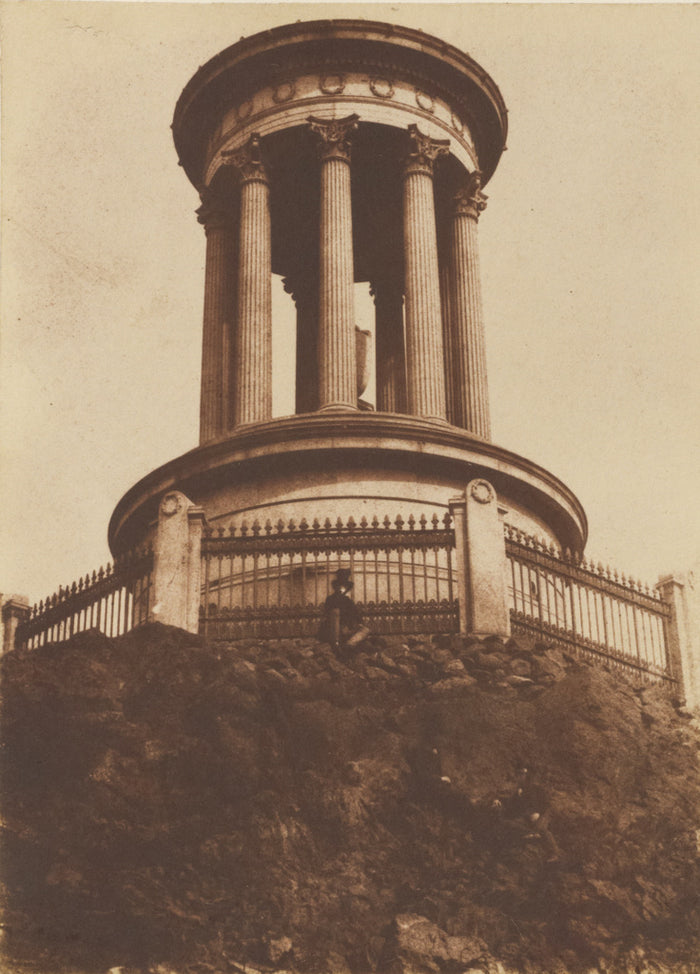 Hill & Adamson:[Dugald Stewart's Monument, Calton Hill],16x12