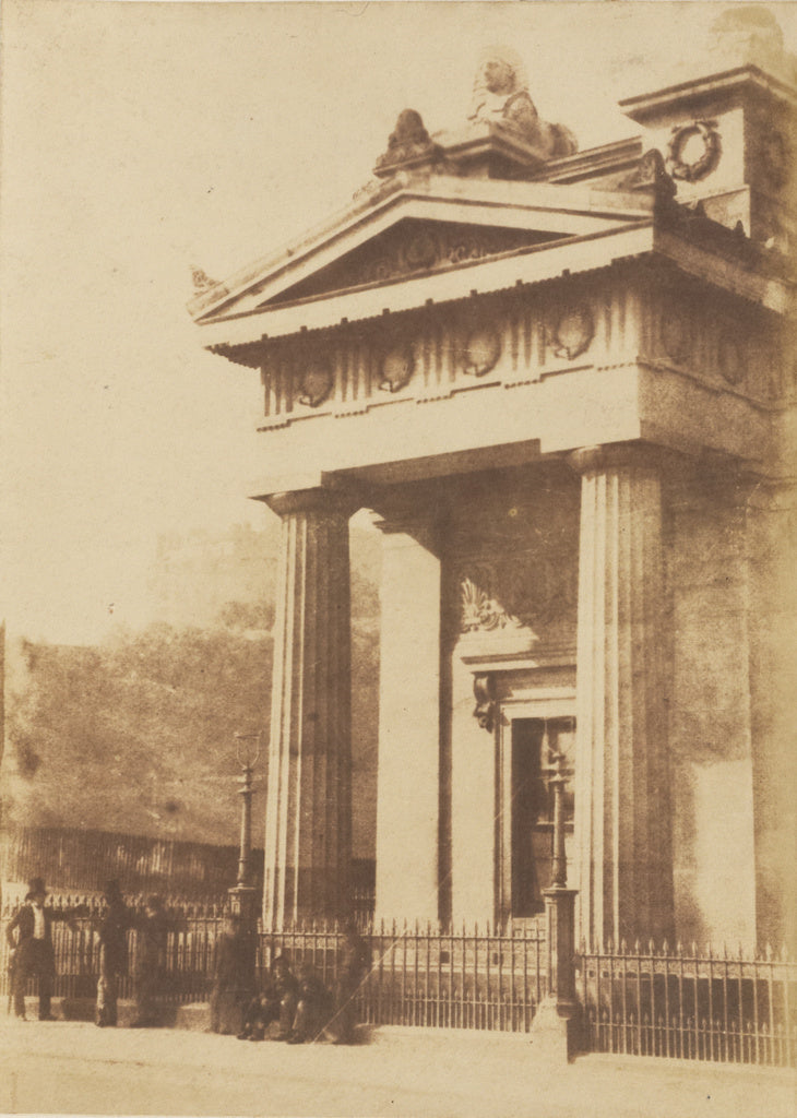 Hill & Adamson:[Royal Institution, Edinburgh], Poster Print Wall Art