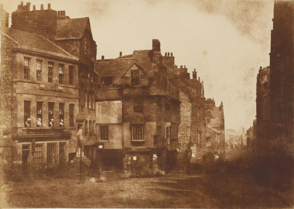 Hill & Adamson:[John Knox's House, Edinburgh], Poster Print Wall Art