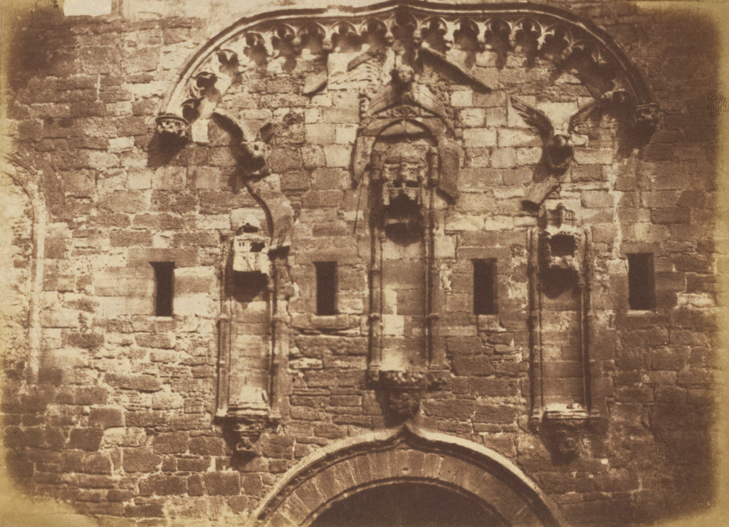 Hill & Adamson:[Linlithgow Palace], Poster Print Wall Art