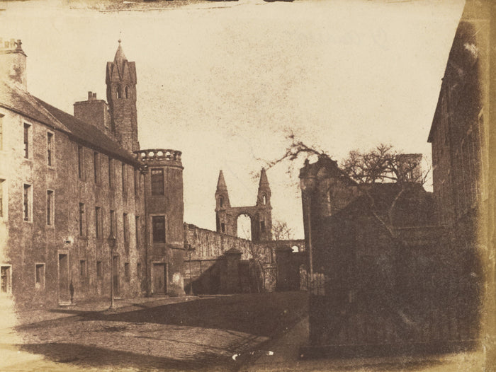 Hill & Adamson:[South Street & Cathedral St. Andrews],16x12