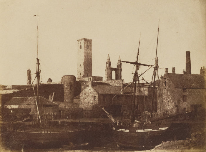 Hill & Adamson:[St. Andrews Harbour],16x12