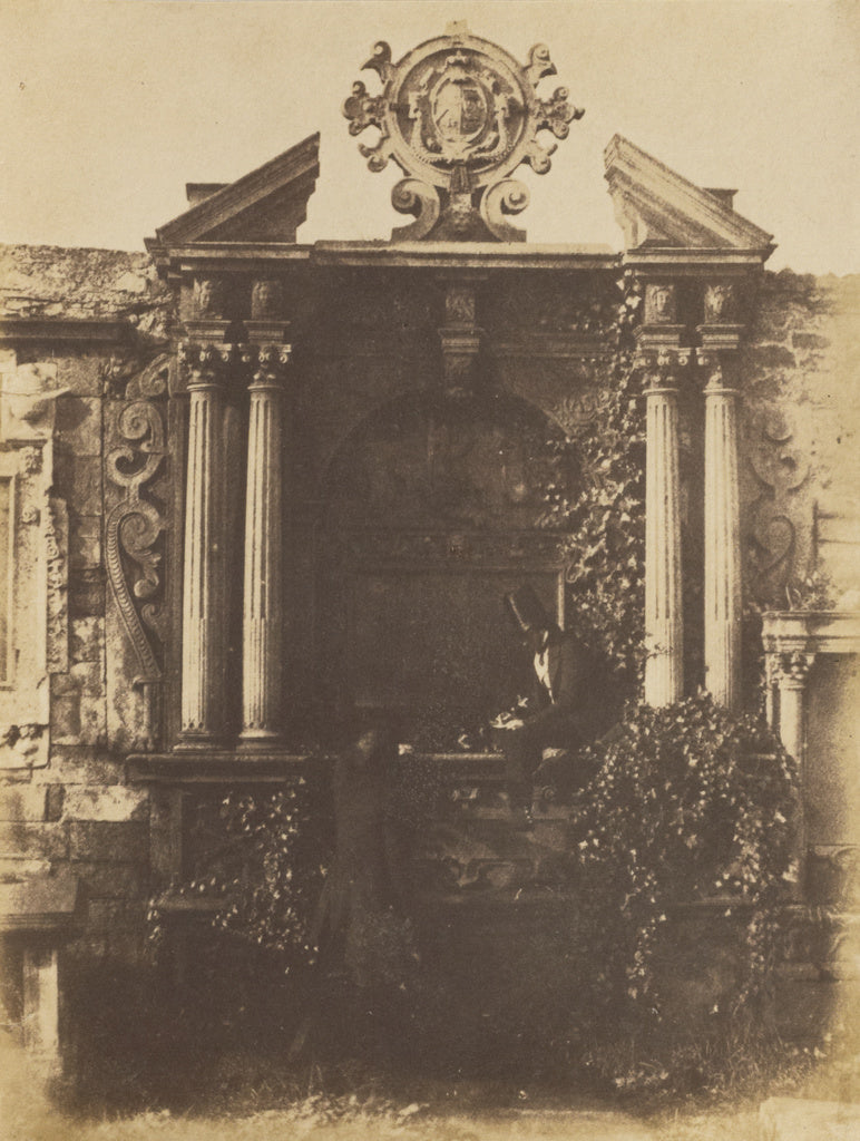Hill & Adamson:[Byres Monument, Greyfriars Churchyard], Poster Print Wall Art