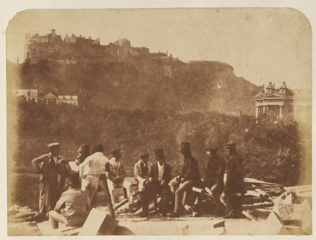 Hill & Adamson:[The Castle from Scott Monument],16x12"(A3)Poster