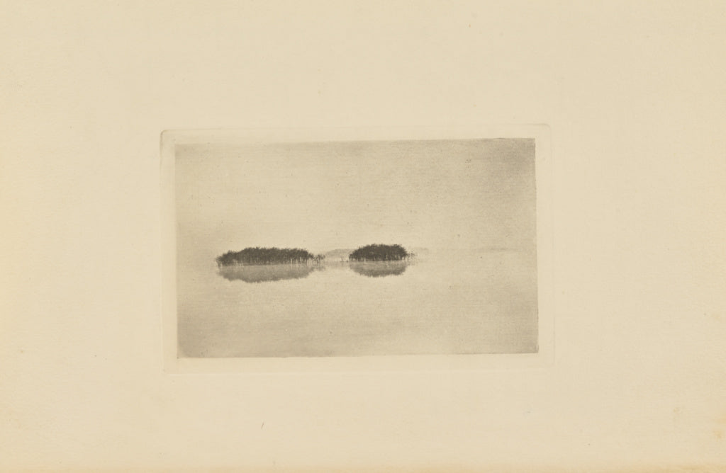 Peter Henry Emerson:The Lone Lagoon, Poster Print Wall Art