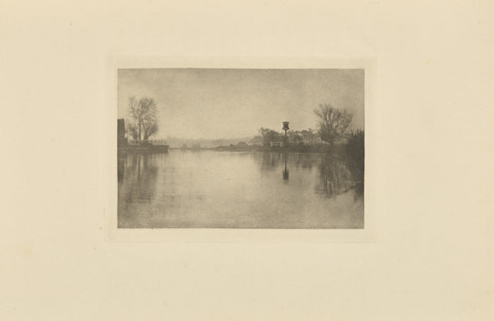 Peter Henry Emerson:A Waterside Inn,16x12