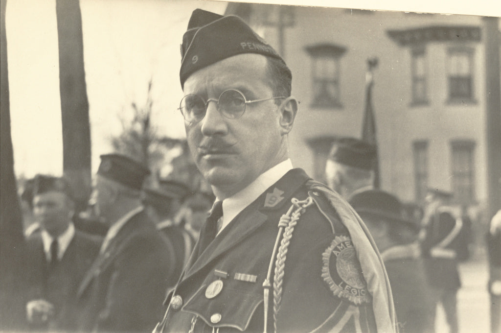 Walker Evans:[American Legionnaire], Poster Print Wall Art