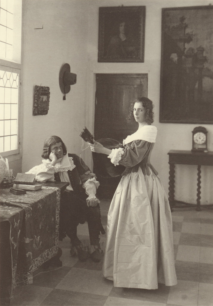 Guido Rey:[Dutch Interior], Poster Print Wall Art