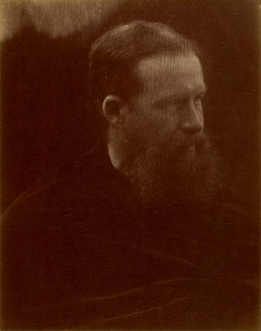 Julia Margaret Cameron:[Portrait of Man with Beard],16x12"(A3)Poster