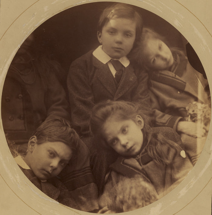 Julia Margaret Cameron:[Children of Charles Loyd Norman and ,16x12