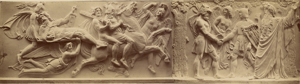 Ernst Alpers:[On the Way to Valhalla], Poster Print Wall Art