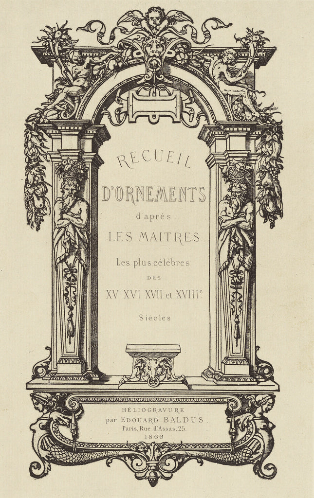 edouard Baldus:[Frontispiece], Poster Print Wall Art