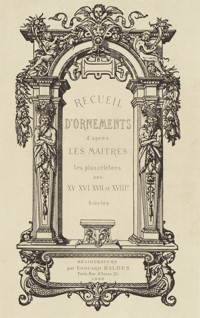 edouard Baldus:[Frontispiece],16x12"(A3)Poster