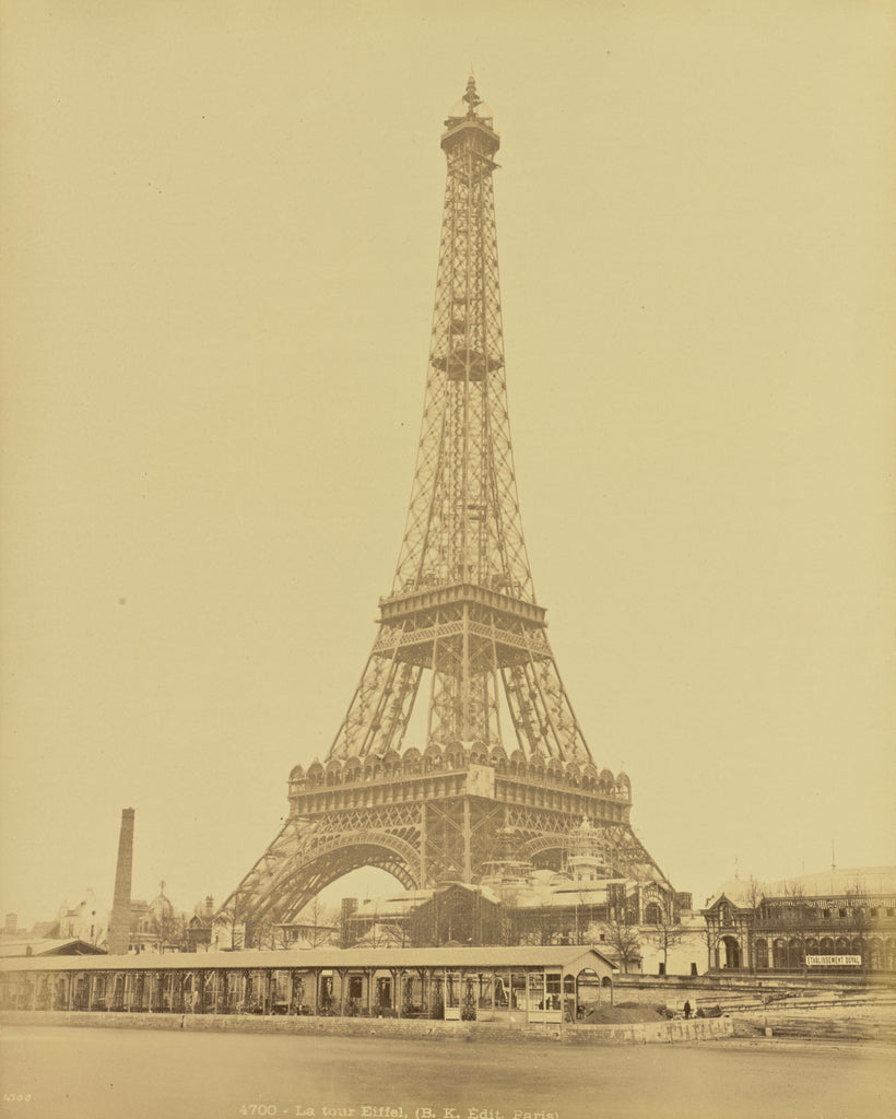 Adolphe Block:La tour Eiffel, Poster Print Wall Art