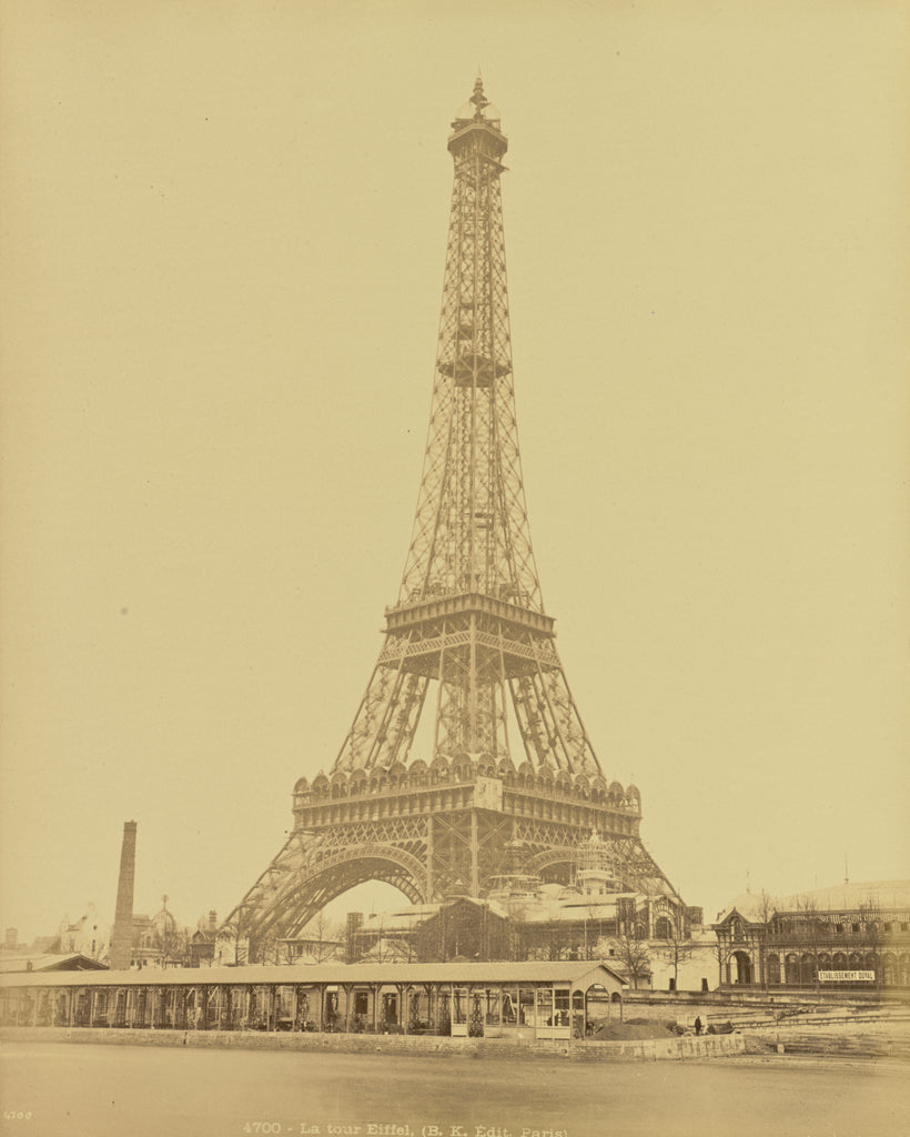 Adolphe Block:La tour Eiffel,16x12"(A3)Poster