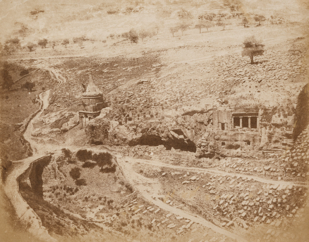 Reverend George Wilson Bridges:The Hebrew Cemetery - Tomb of, Poster Print Wall Art