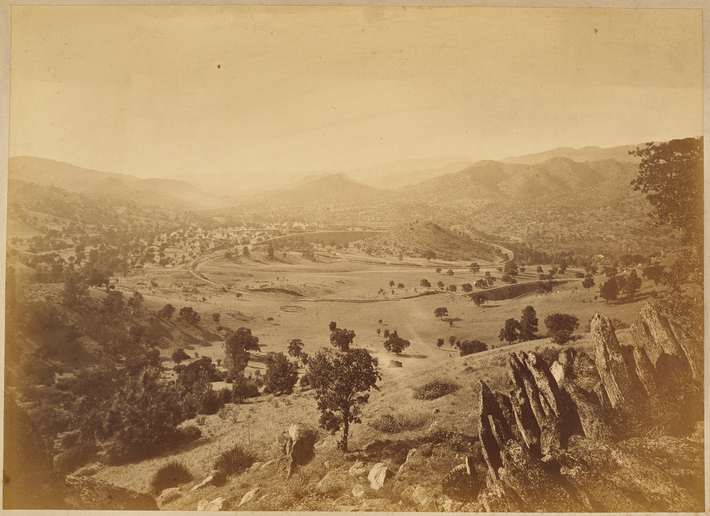 Carleton Watkins:The Loop, S.P.R.R., Poster Print Wall Art