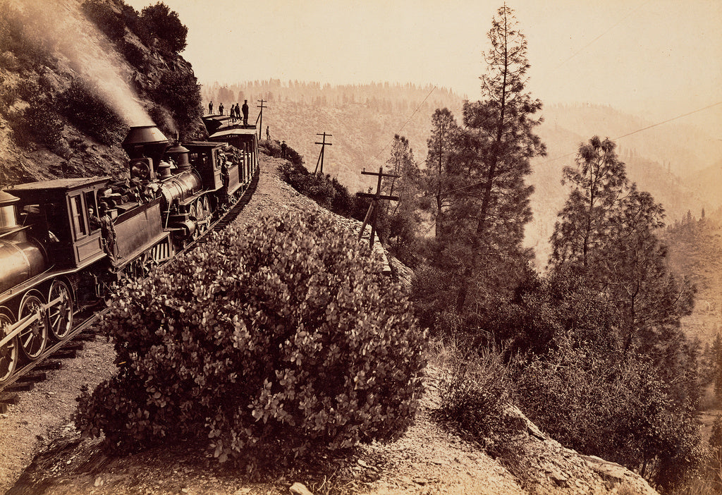 Carleton Watkins:[Cape Horn, C.P.R.R.],16x12"(A3)Poster