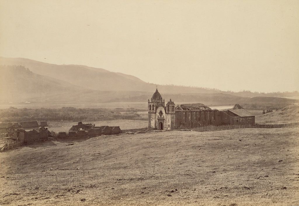 Carleton Watkins:[Mission, San Carlos del Carmelo]],16x12"(A3)Poster