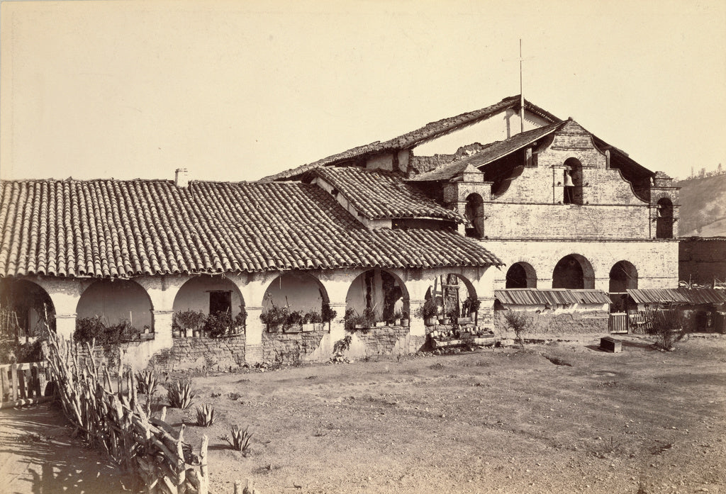 Carleton Watkins:[Mission, San Antonio de Padua],16x12"(A3)Poster