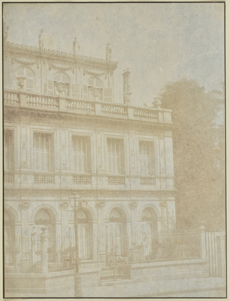 Hippolyte BayardAttributed to:[Unidentified Building],16x12"(A3)Poster